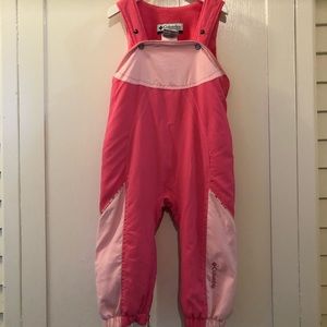Columbia snow suit.